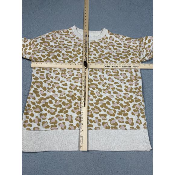 Aerie Womens Size S Cheetah Pullover Sweatshirt - Picture 4 of 13